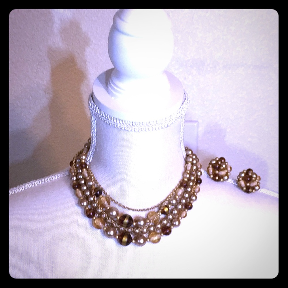 Vintage Costume Jewelry Set